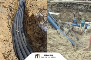 pengujian untuk mendeteksi kabel dan pipa