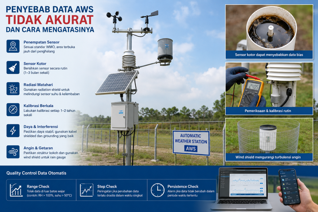 penyebab data cuaca tidak akurat dan cara mengatasinya