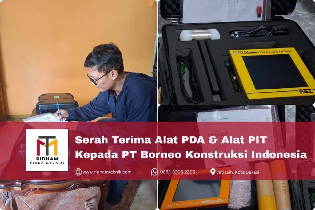 serah terima alat pda dan alat pit