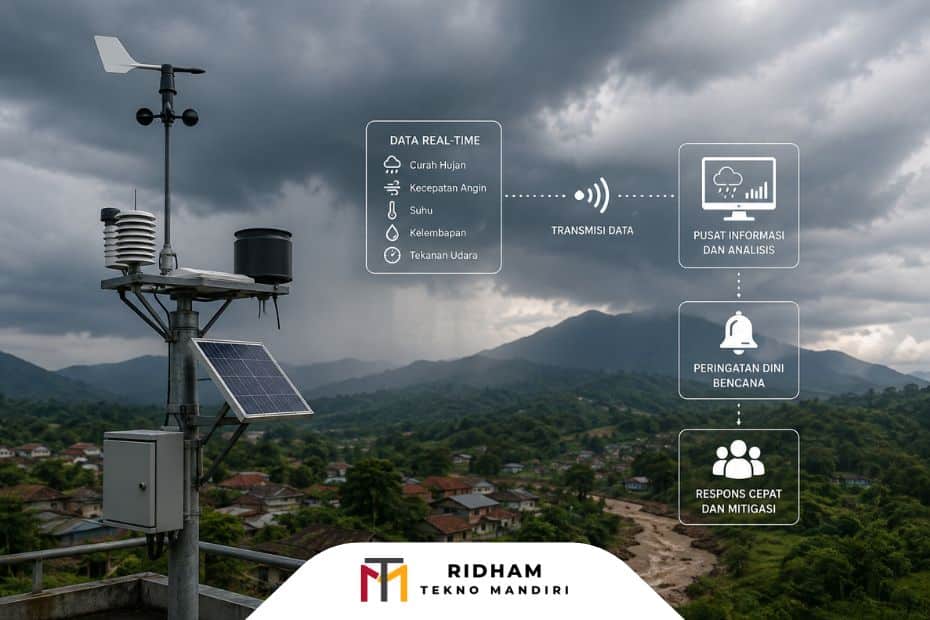 Peran Weather Station dalam Sistem Peringatan Dini Bencana Alam