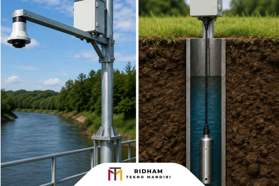 cara kerja automatic water level recorder