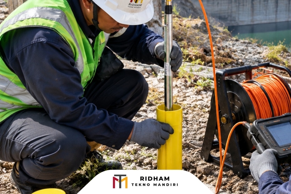 Instrumen Geoteknik Wajib untuk Monitoring Keamanan Bendungan