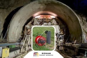 penggunaan water level meter untuk terowongan