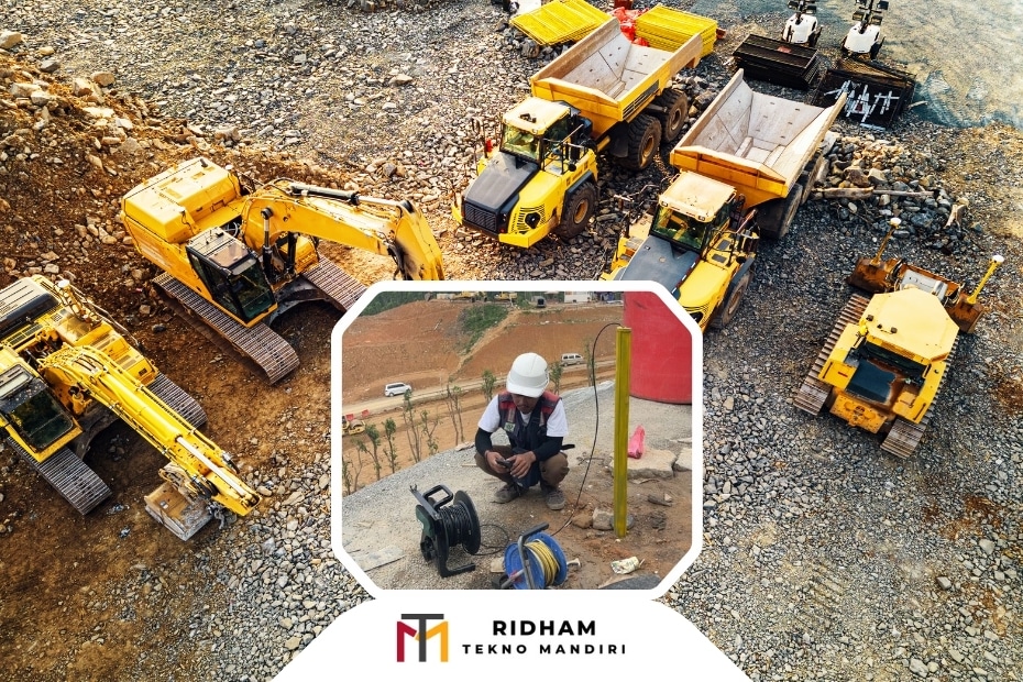 instrumen geoteknik untuk monitoring penurunan tanah pada proyek timbunan